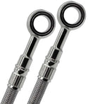 GALFER 刹车 HYDRAULIC BRAKE LINE SILVER REAR