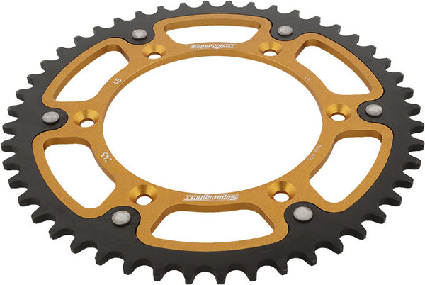 SUPERSPROX 链轮 REAR STEALTH SPROCKET ALU/STL 48T-520 GLD YAM
