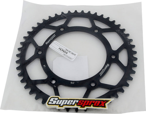 SUPERSPROX 后链轮 钢制 48T-520 黑 HON