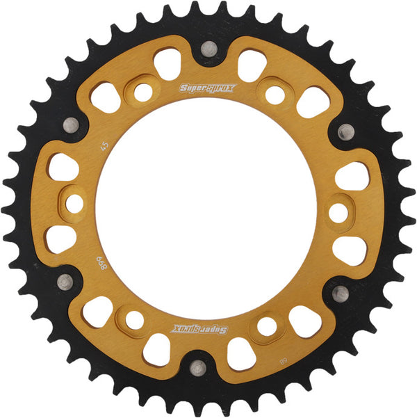 SUPERSPROX 链轮 REAR STEALTH SPROCKET ALU/STL 45T-525 GLD KTM