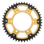 SUPERSPROX 链轮 REAR STEALTH SPROCKET ALU/STL 45T-525 GLD SUZ/YAM