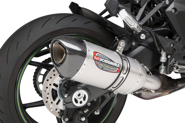 YOSHIMURA 排气管 EXHAUST STREET ALPHA SLIP-ON SS/SS KAW