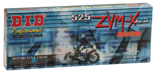 D.I.D 链条 SUPER STREET 525ZVMX-110L X-RING CHAIN NATURAL