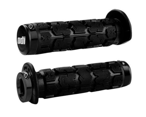 ODI 手把胶 J31RGB-B 120mm Rogue ATV Lock-On Grips - 黑 Clamp