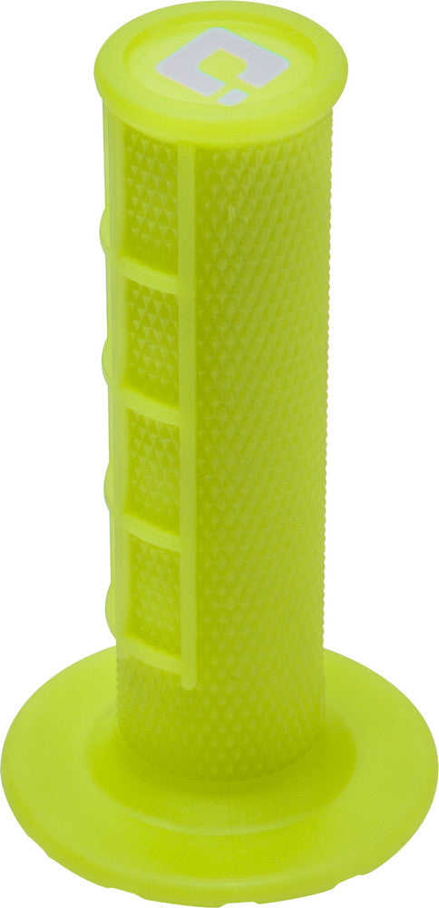 ODI 手把胶 HALF WAFFLE LOCK-ON GRIP NEON 黄