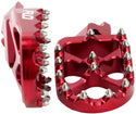 Flo Motorsports 脚踏 Kawasaki/Honda Pro Series Foot Pegs RED KAW/HON