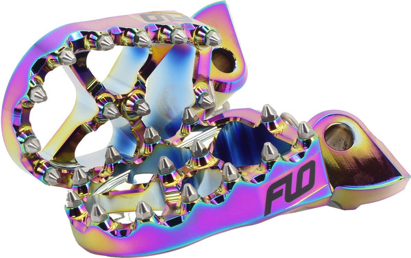 Flo Motorsports 脚踏 KTM/Husqvarna/Gas Gas Pro Series Foot Pegs JET Fuel HUS/KTM