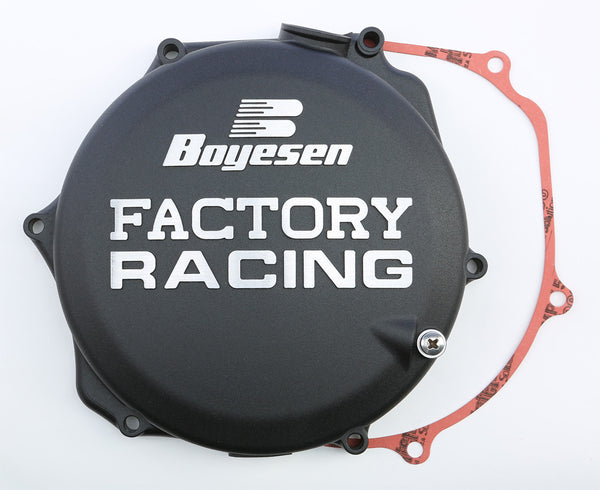 BOYESEN FACTORY RACING 离合器边盖 黑