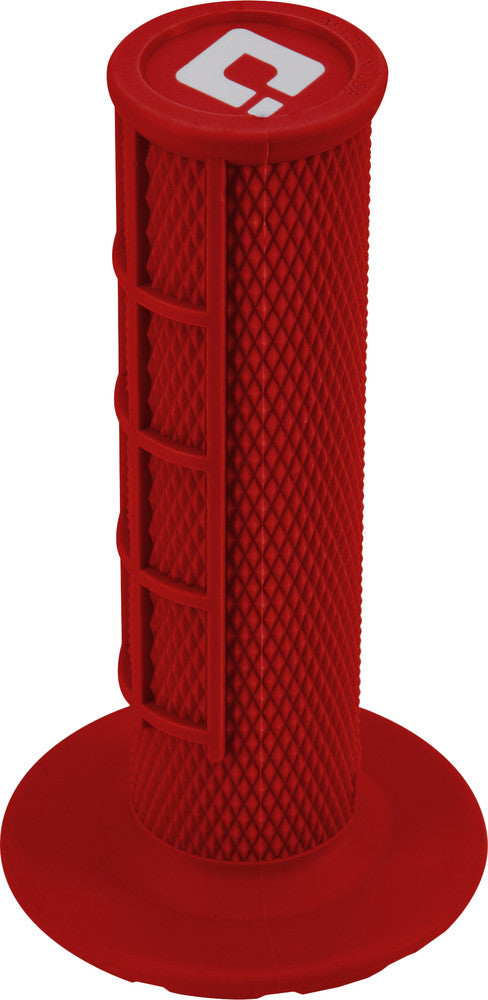 ODI 手把胶 HALF WAFFLE LOCK-ON GRIP 红