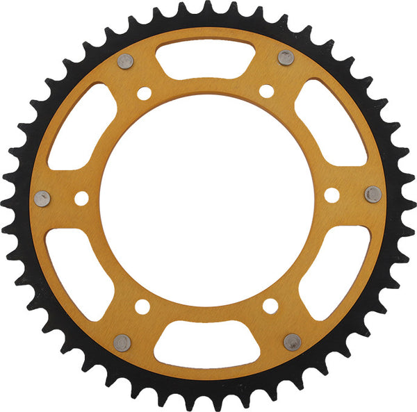 SUPERSPROX 链轮 REAR STEALTH SPROCKET ALU/STL 47T-520 GLD KAW/SUZ