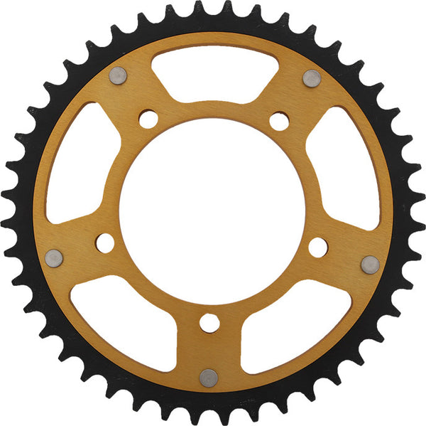 Supersprox 后链轮 Rear Stealth Sprocket ALU/STL 44T-525 GLD APR