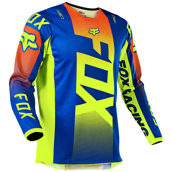 FOX 骑行衣 180 骑行服 Oktiv Jersey [蓝]