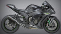 YOSHIMURA 排气管 EXHAUST RACE ALPHA-T 3QTR SLIP-ON SS-CF-CF