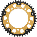 SUPERSPROX 链轮 REAR STEALTH SPROCKET ALU/STL 43T-520 GLD HAY/SUZ/TRI