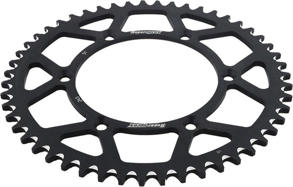 SUPERSPROX 链轮 REAR SPROCKET ALUMINUM 51T-520 BLK YAM