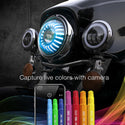 XK GLOW 照明 7" XKChrome RGB Headlight