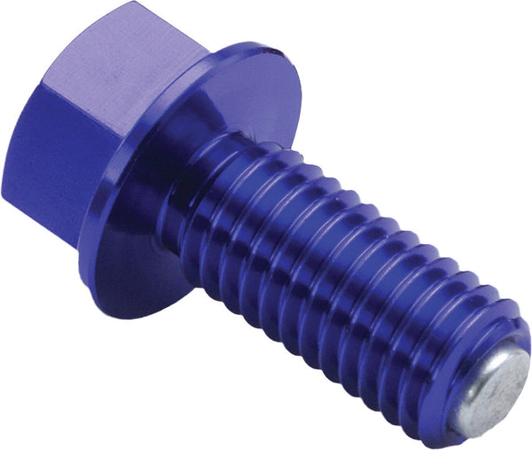 Zeta Kawasaki/Honda/Yamaha Magnetic Drain Plug Blue