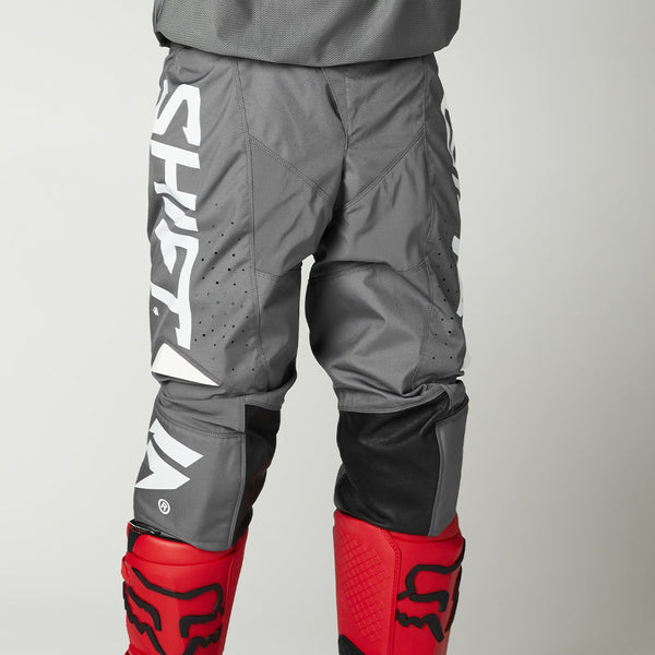 SHIFT 骑行服 WHITE LABEL TRAC PANTS [灰/白]