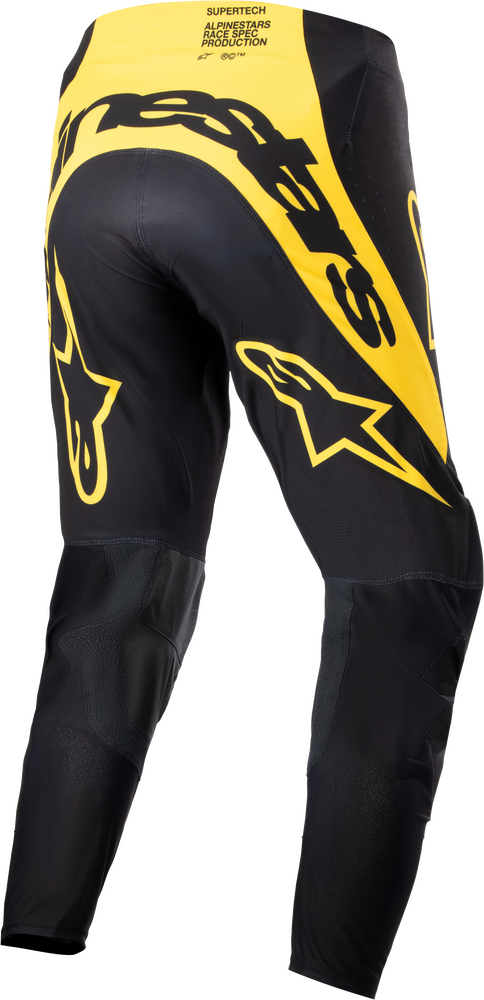 Alpinestars 骑行裤 Supertech Ward Pants Black/Yellow