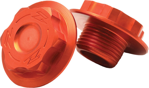 Zeta 转向柱螺母 KTM/Husqvarna/Husaberg Steering Stem NUT & Bolt Orange M20X27-P1.5 L=11.5
