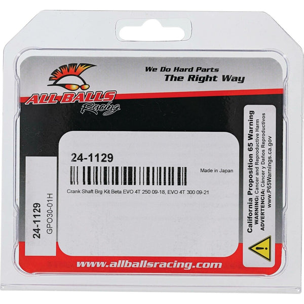 ALL BALLS 缸垫/密封 CRANKSHAFT BEARING/密封套件