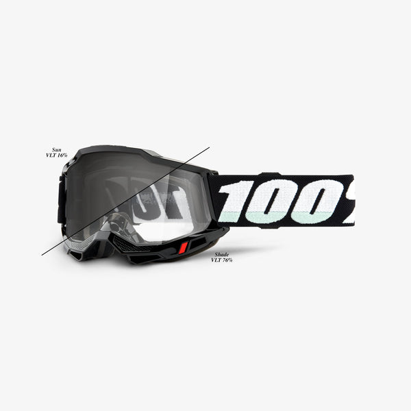 100% 风镜 Accuri 2 UTV/ATV Desert Black Photochromic