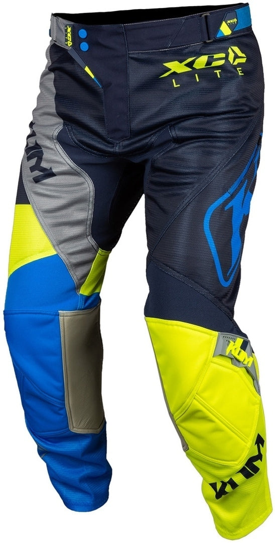 Klim XC Lite Motocross Pants Blue/Yellow