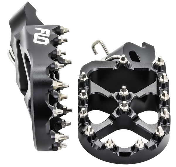 FLO MOTORSPORTS 脚踏/换挡杆/脚刹 FLO FOOT PEG HON 黑