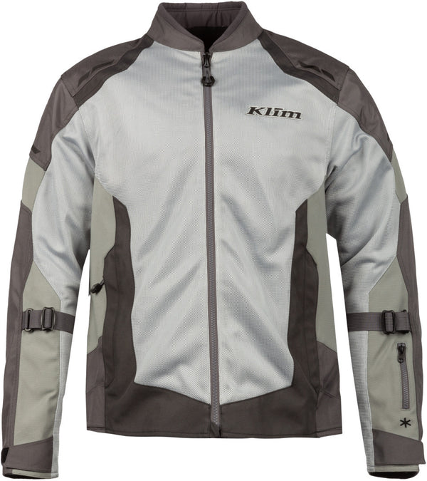 Klim Induction Motorcycle Textile Jacket Grey