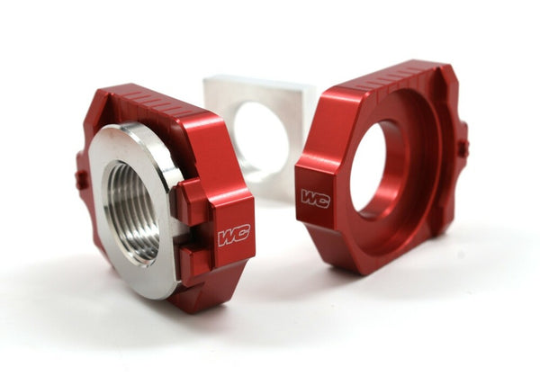 WORKS 轴承 AXLE BLOCKS ELITE KTM/HUS RED