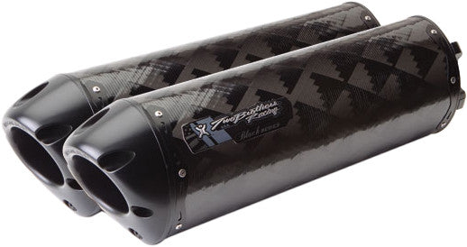 TBR 排气管 M-2 BUSA '08-13 S/O CF DUAL VALE BLACK