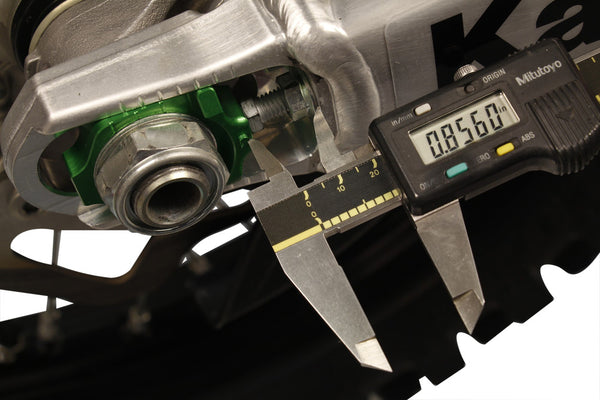 WORKS 轴承 AXLE BLOCKS ELITE KAW/SUZ 绿