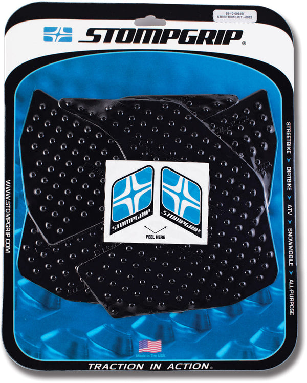 Stompgrip Yamaha Tank Pad Kit - Volcano Black