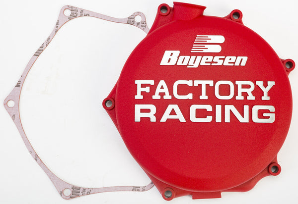 BOYESEN 发动机 FACTORY RACING CLUTCH COVER 红