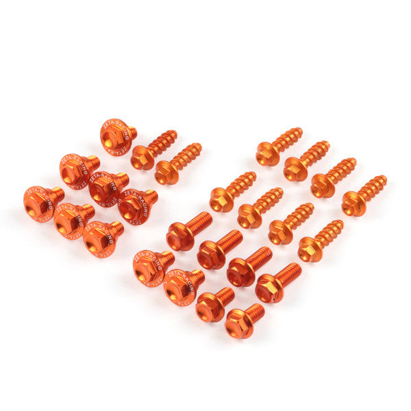 ZETA 五金件 ALUMINUM BOLT KIT 橙