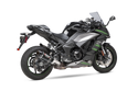 YOSHIMURA 排气管 EXHAUST STREET ALPHA SLIP-ON SS/CF KAW