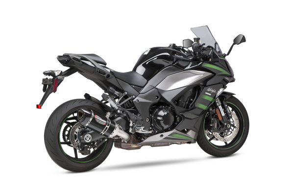 YOSHIMURA 排气管 EXHAUST STREET ALPHA SLIP-ON SS/CF KAW