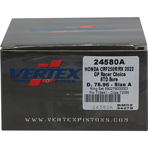 VERTEX 活塞 PISTON KIT GP RC FORGED 78.96/STD 14.1:1 HON
