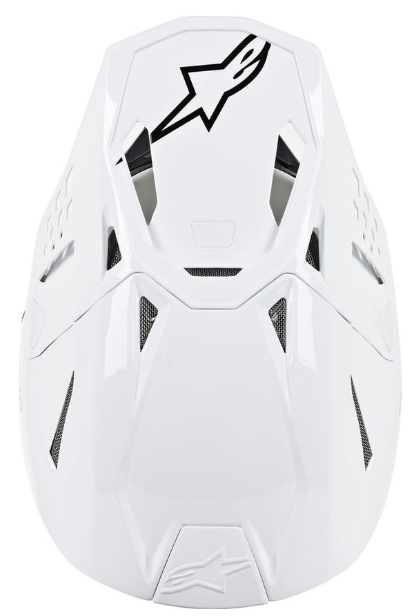ALPINESTARS ALPINESTARS M8 头盔 Supertech M8 Solid Helmet White Gloss M-8