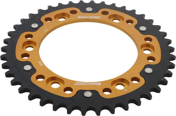 SUPERSPROX 链轮 REAR STEALTH SPROCKET ALU/STL 42T-525 GLD KTM