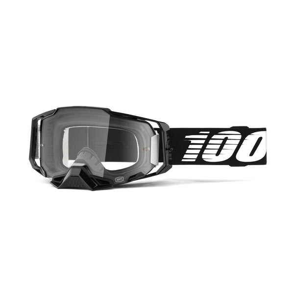 100% 风镜 Armega Goggles Black Clear