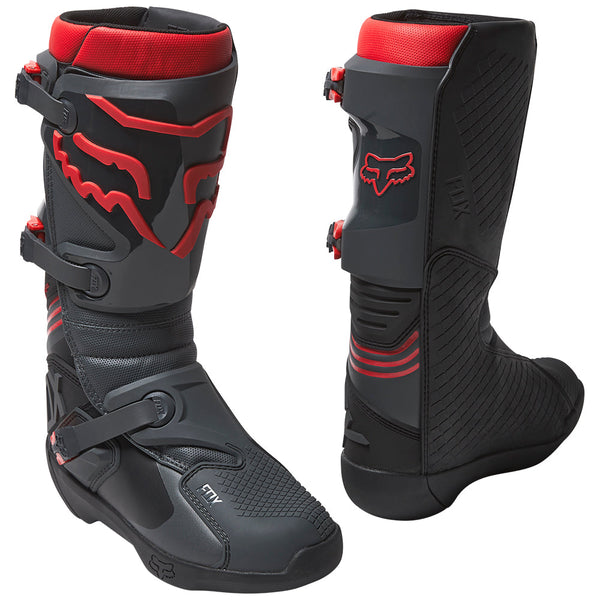 FOX Comp 骑行靴 Comp Boots [黑/红]