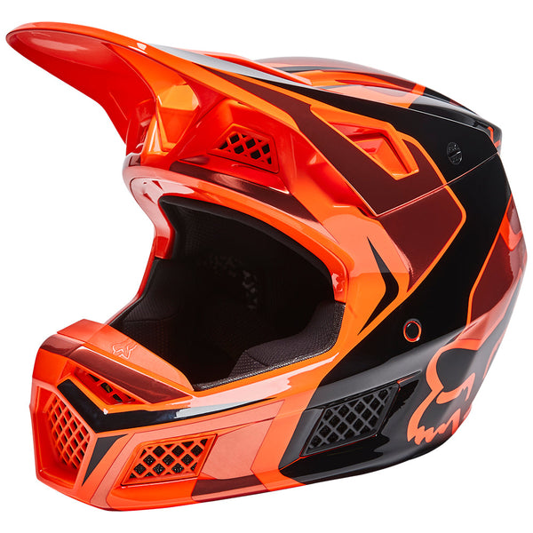 FOX 头盔 V3 RS Mirer Helmet ECE [亮橙]