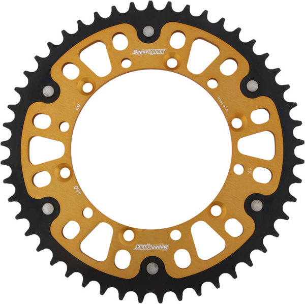 SUPERSPROX 链轮 REAR STEALTH SPROCKET ALU/STL 49T-520 GLD KAW