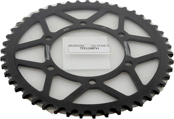Supersprox 后链轮 Rear Sprocket Steel 47T-525 BLK TRI