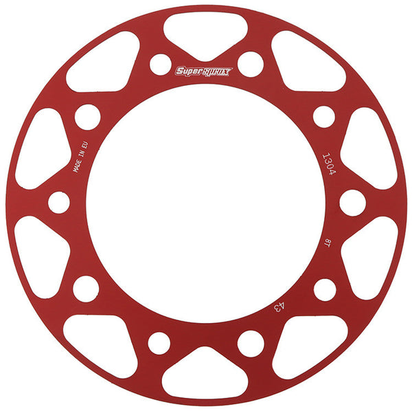 SUPERSPROX 链轮 REAR EDGE SPRKT COLOR DISK ALU 43T-525 红 HON/YAM