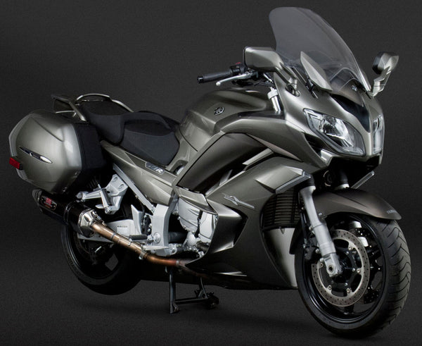YOSHIMURA 排气管 EXHAUST SIGNATURE R-77 SLIP-ON SS-CF-CF DUAL