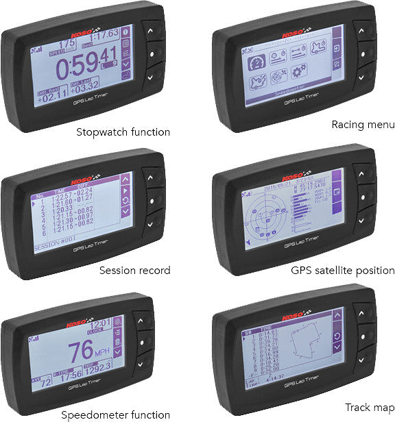 Koso GPS Lap Timer