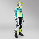 SHIFT 骑行服 WHITE LABEL FADE JERSEY [白/绿]