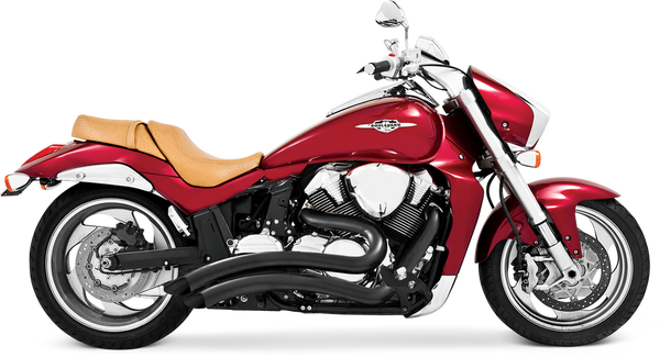 Freedom Suzuki Exhaust Radius Black Suzuki M109R